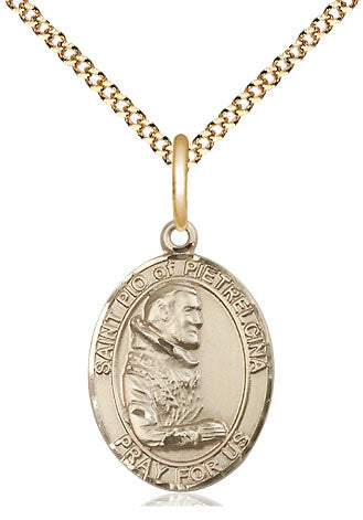 Bliss St Pio of Pietrelcina Catholic Saint Medal