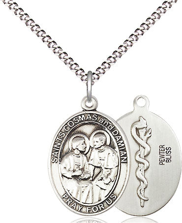 St Cosmas and St Damian Doctors Catholic Patron Saint Medal