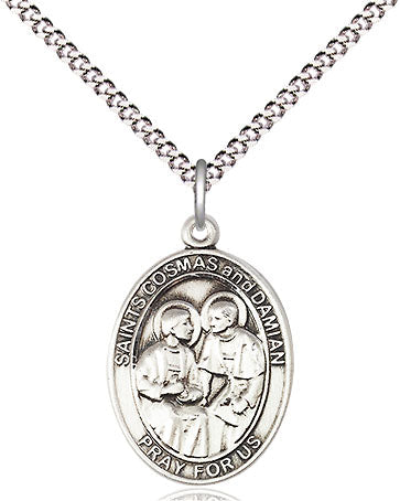 Bliss St Cosmas and St Damian Catholic Patron Saint Medal