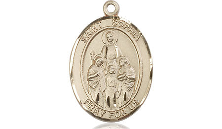 Bliss St Sophia Catholic Saint Medal