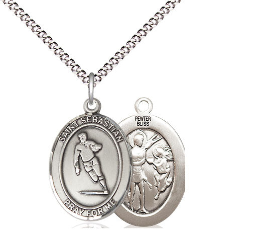 Bliss St Sebastian Rugby Catholic Patron Saint Medal