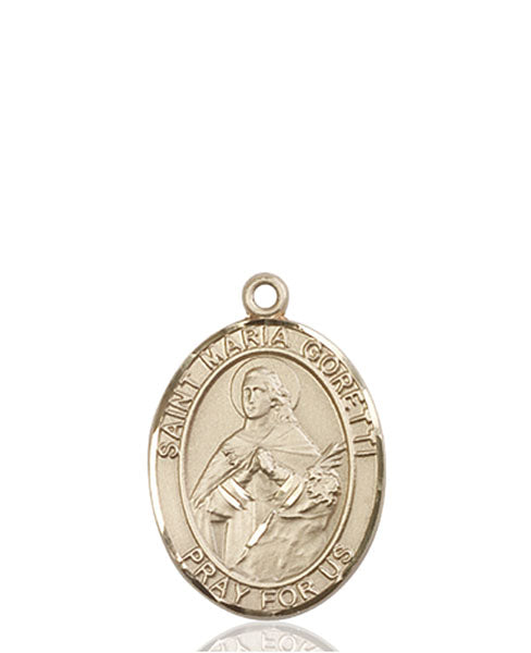 Bliss St Maria Goretti Catholic Patron Saint Medal