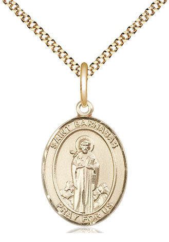 Bliss St Barnabas Catholic Patron Saint Medal