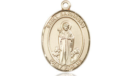 Bliss St Barnabas Catholic Patron Saint Medal