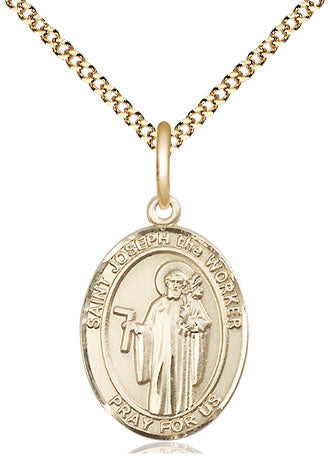 Bliss St Joseph the Worker Catholic Patron Saint Medal