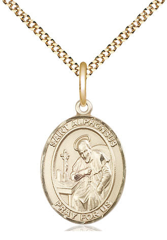 Bliss St Alphonsus Catholic Patron Saint Medal