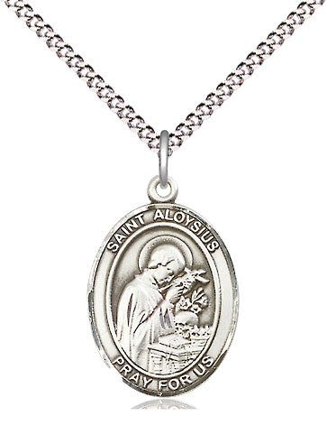 Bliss St Aloysius Gonzaga Catholic Patron Saint Medal