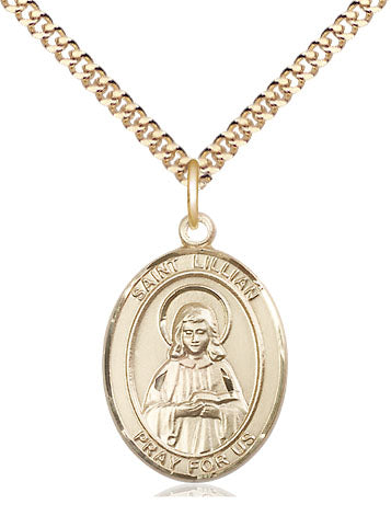 Bliss St Lillian Catholic Patron Saint Medal