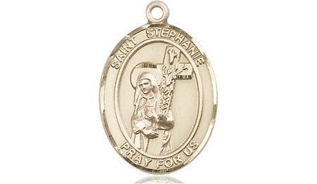 Bliss St Stephanie Catholic Saint Medal