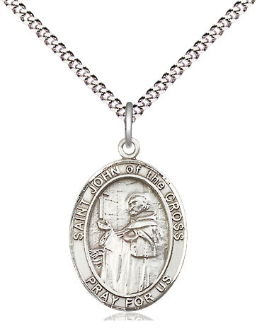 St John of the Cross Medal Necklace, pewter / sterling silver / gold-filled (view 4), Bliss Manufacturing