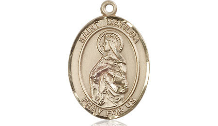 Bliss St Matilda Catholic Patron Saint Medal