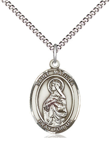 Bliss St Matilda Catholic Patron Saint Medal