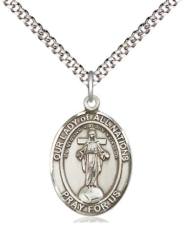 Bliss Our Lady of All Nations Catholic Patron Saint Medal