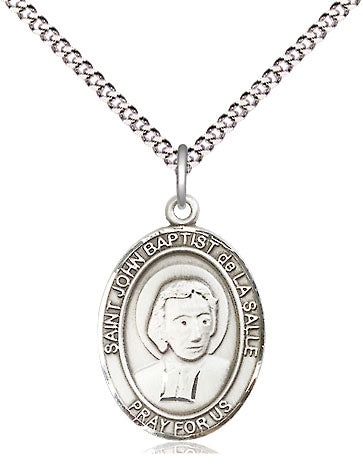 Bliss St John Baptist de la Salle Catholic Patron Saint Medal