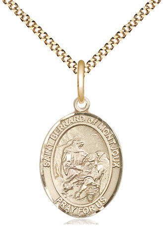 Bliss St Bernard of Montjoux Catholic Patron Saint Medal