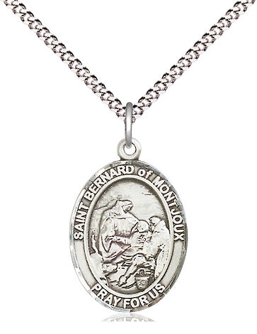 Bliss St Bernard of Montjoux Catholic Patron Saint Medal