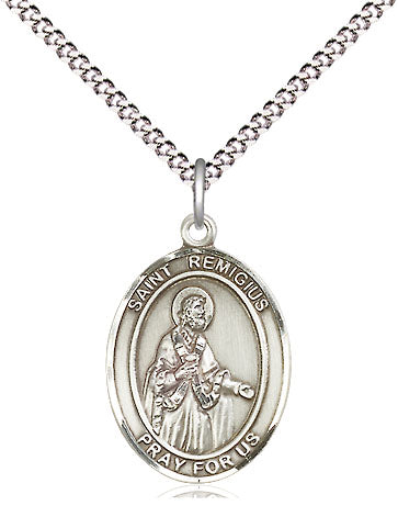 Bliss St Remigius of Reims Catholic Patron Saint Medal