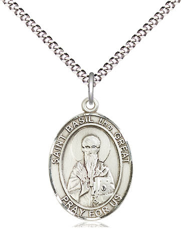 Bliss St Basil the Great Catholic Patron Saint Medal