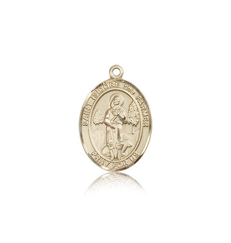 Bliss St Isidore the Farmer Catholic Saint Medal