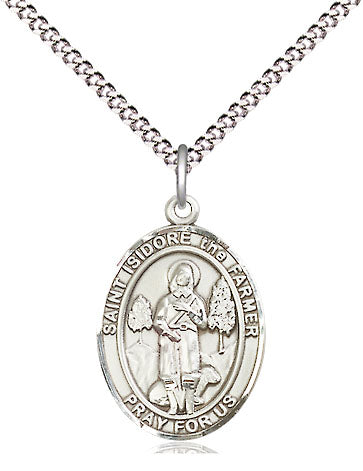 Bliss St Isidore the Farmer Catholic Saint Medal