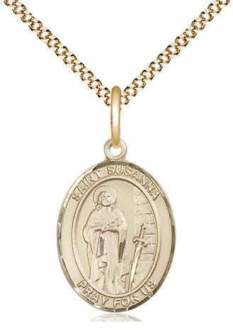 Bliss St Susanna Catholic Saint Medal