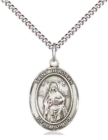 Bliss St Deborah Catholic Patron Saint Medal