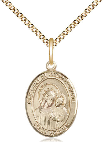 Bliss Our Lady of Good Counsel Catholic Patron Saint Medal