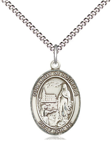 Bliss Our Lady of Lourdes Catholic Patron Saint Medal