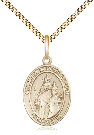 Bliss Our Lady of Consolation Catholic Patron Saint Medal