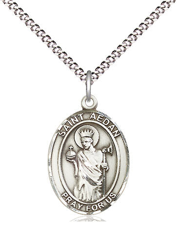 St Aedan of Ferns Catholic Patron Saint Medal