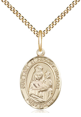 Bliss Our Lady of Prompt Succor Catholic Patron Saint Medal