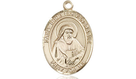 Bliss St Bede the Venerable Catholic Patron Saint Medal