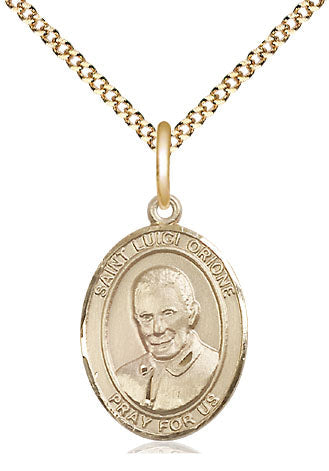 Bliss St Luigi Orione Catholic Patron Saint Medal