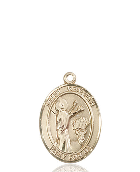 Bliss St Kenneth Catholic Saint Medal