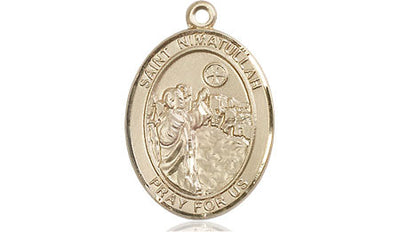 St Nimatullah Catholic Saint Medal, 14kt gold, Bliss Manufacturing
