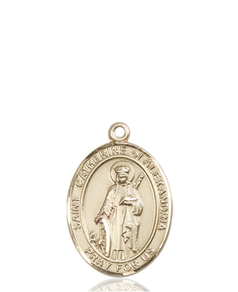 Bliss St Catherine of Alexandria Catholic Patron Saint Medal