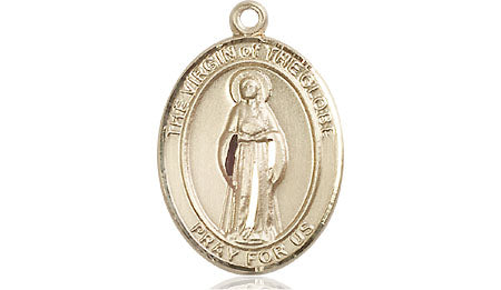 Bliss Our Lady Virgin of the Globe Catholic Patron Saint Medal