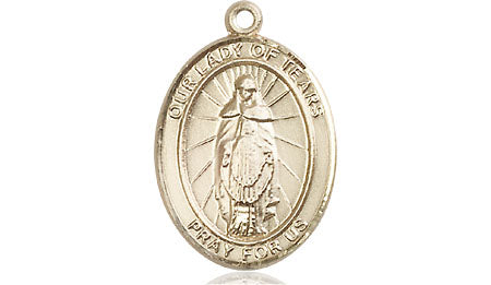 Bliss Our Lady of Tears Catholic Patron Saint Medal