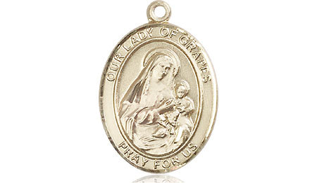 Bliss Our Lady Of Grapes Catholic Patron Saint Medal