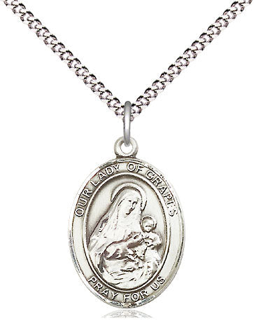 Bliss Our Lady Of Grapes Catholic Patron Saint Medal