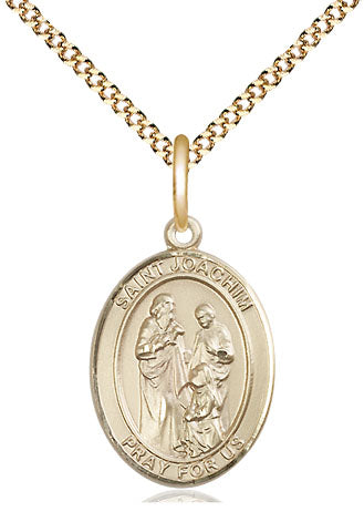 St Joachim Medal Necklace, gold-filled, Bliss Manufacturing