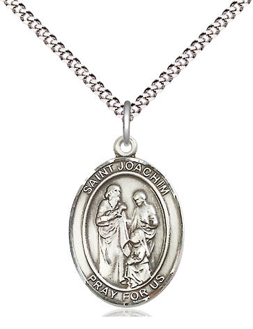 St Joachim Medal Necklace, pewter / sterling silver / gold-filled (view 4), Bliss Manufacturing