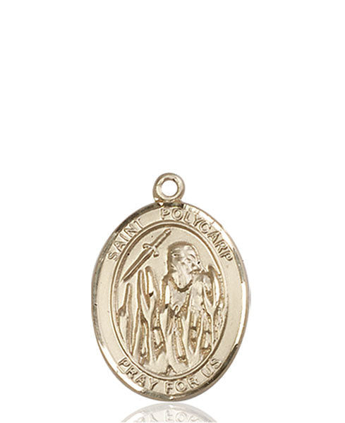 Bliss St Polycarp of Smyrna Catholic Patron Saint Medal