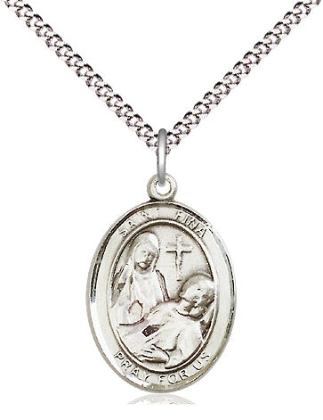 Bliss St Fina Catholic Patron Saint Medal