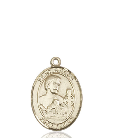St. Kieran Medal, 14kt gold, Bliss Manufacturing