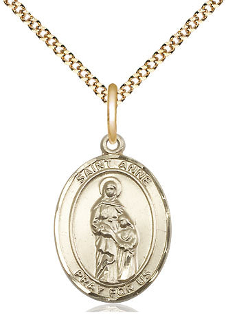 Bliss St Anne Catholic Patron Saint Medal