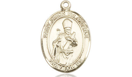 Bliss St Simon the Apostle Catholic Saint Medal