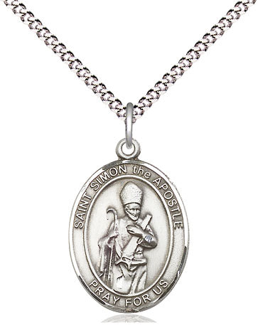 Bliss St Simon the Apostle Catholic Saint Medal