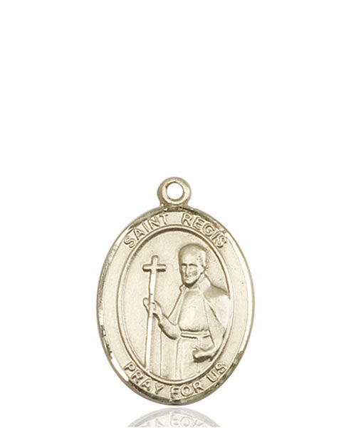 Bliss St Regis Catholic Patron Saint Medal