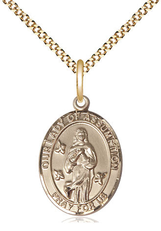 Bliss Our Lady of Assumption Catholic Patron Saint Medal